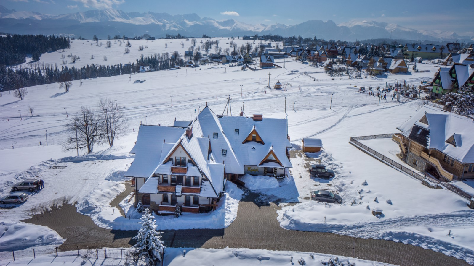 Hotel Redyk - panoráma Tatier
